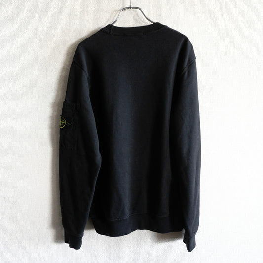 STONE ISLAND 26SS Black Sweatshirt Size S