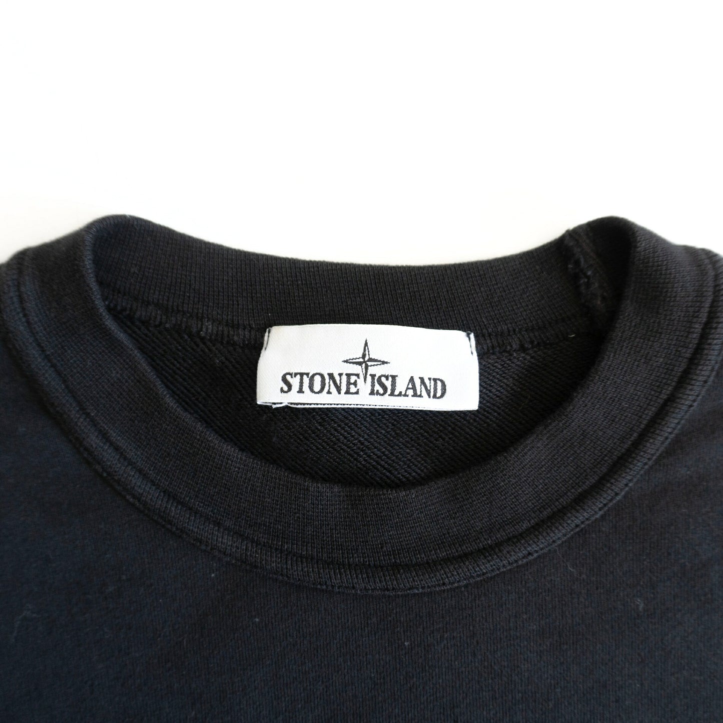 STONE ISLAND 26SS Black Sweatshirt Size S