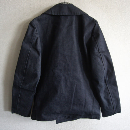 STUDIO D'ARTISAN Denim Pea Coat Size M