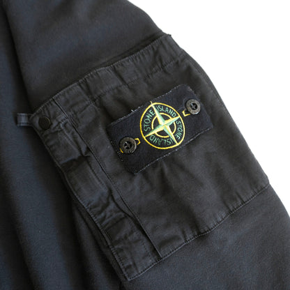 STONE ISLAND 26SS Black Sweatshirt Size S