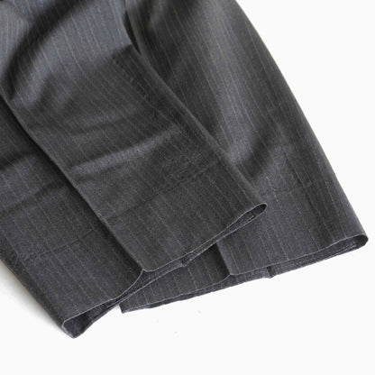 COMME des GARCONS HOMME 80s 2-Tuck Stripe Slacks Size M