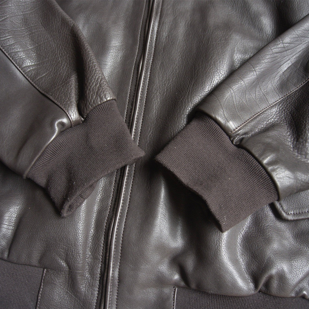 BARACUTA G9 Leather Harrington Jacket Size 46