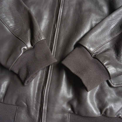 BARACUTA G9 Leather Harrington Jacket Size 46