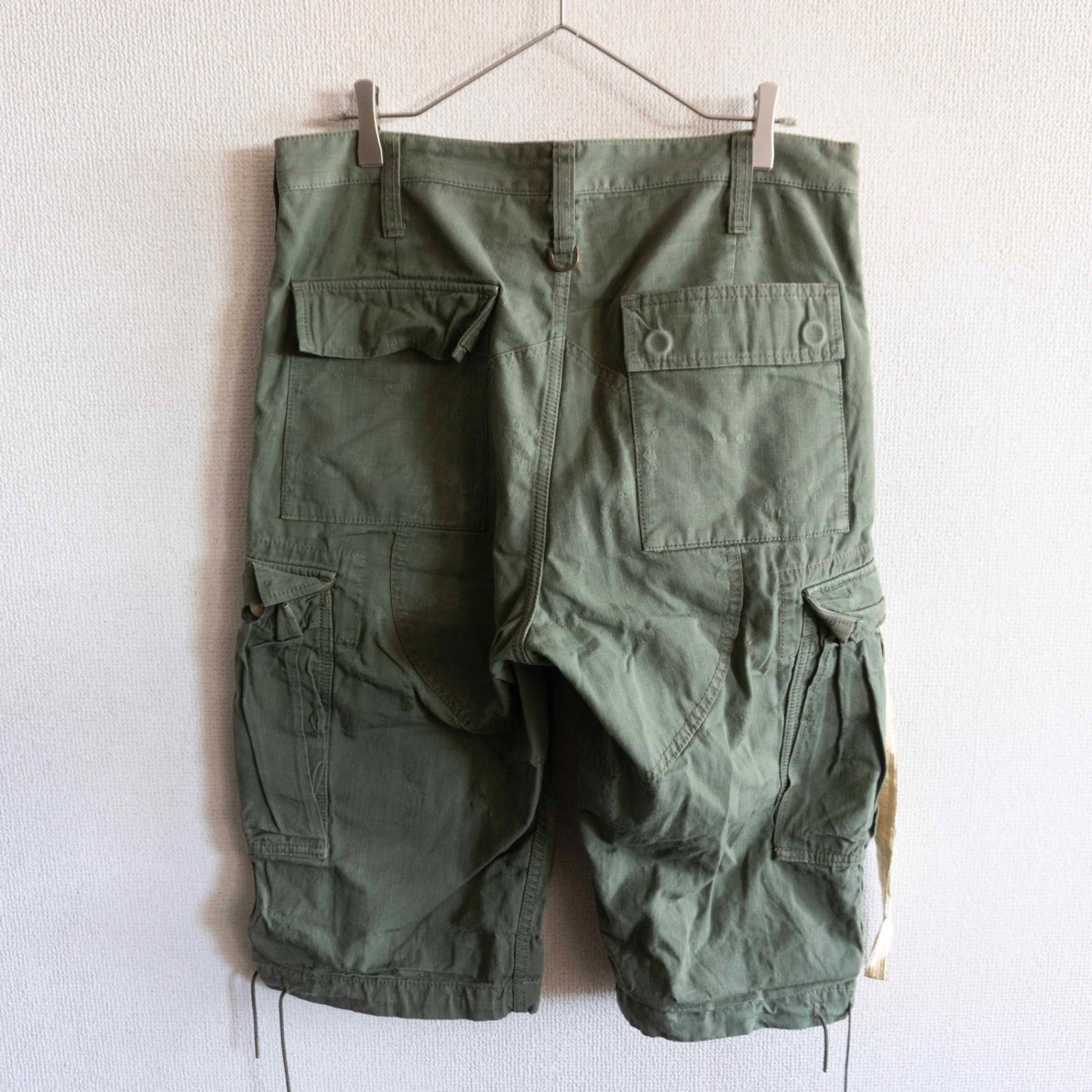 mastermind WORLD Camo Ripstop Cargo Shorts Size S