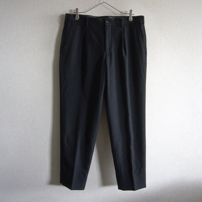 COMME des GARCONS HOMME 03 One Pleat Slacks Black Size L