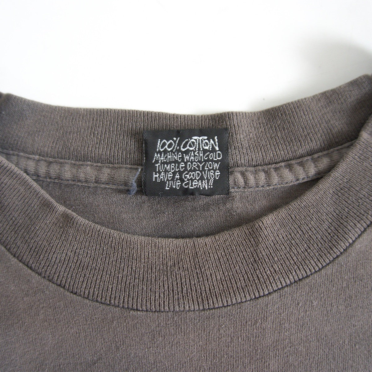 USA 90s Old Stussy Double Sided Print T-Shirt Size L