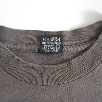 USA 90s Old Stussy Double Sided Print T-Shirt Size L
