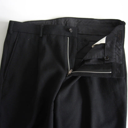 COMME des GARCONS HOMME 03 One Pleat Slacks Black Size L