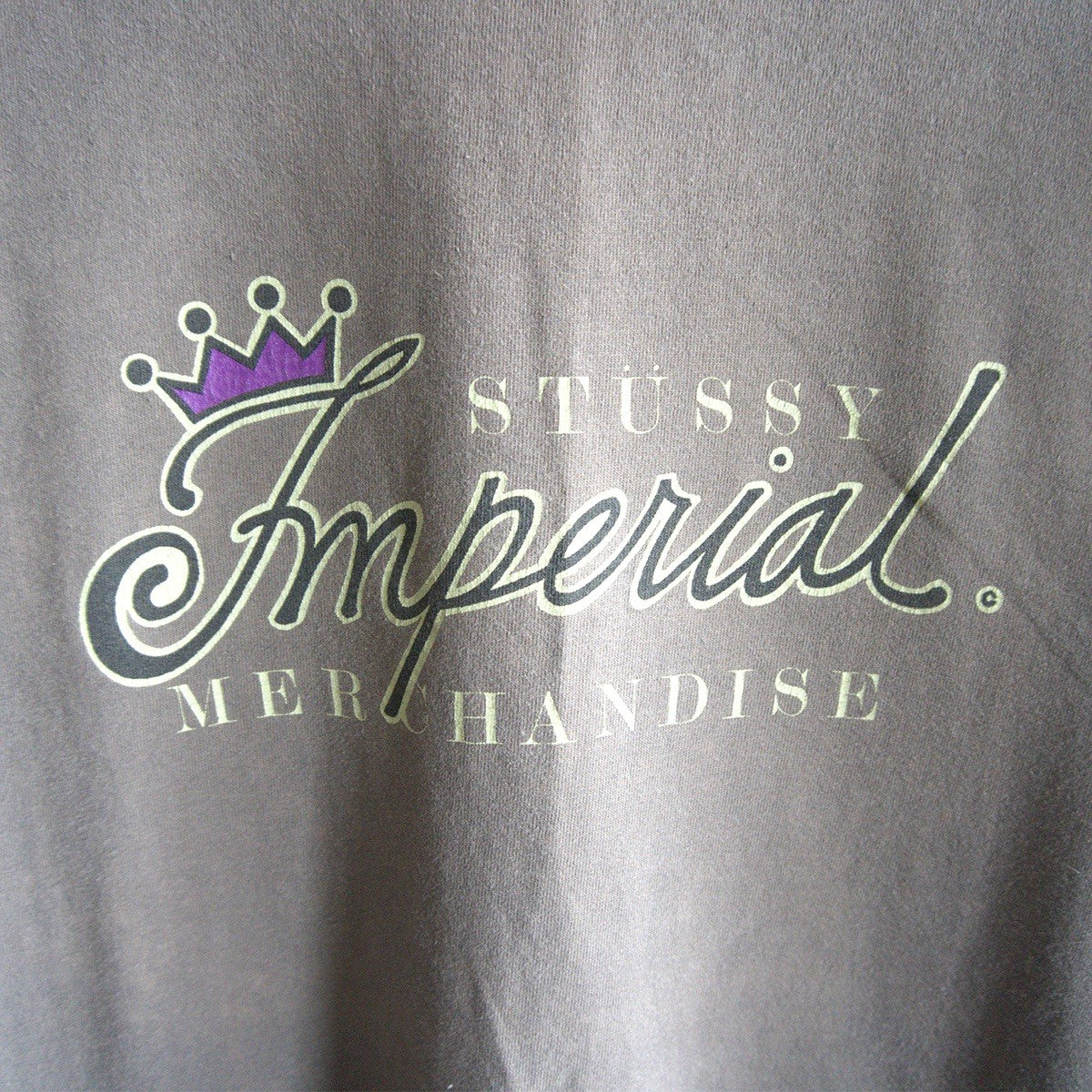 USA 90s Old Stussy Double Sided Print T-Shirt Size L