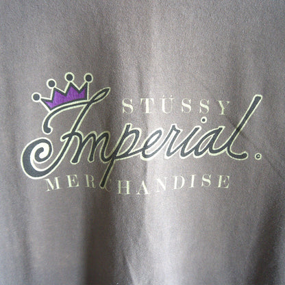 USA 90s Old Stussy Double Sided Print T-Shirt Size L