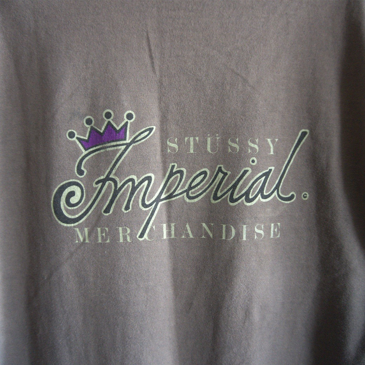 USA 90s Old Stussy Double Sided Print T-Shirt Size L