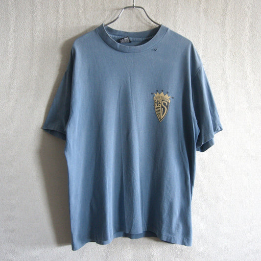 USA 80s Old Stussy Double Sided Print T-Shirt Size M