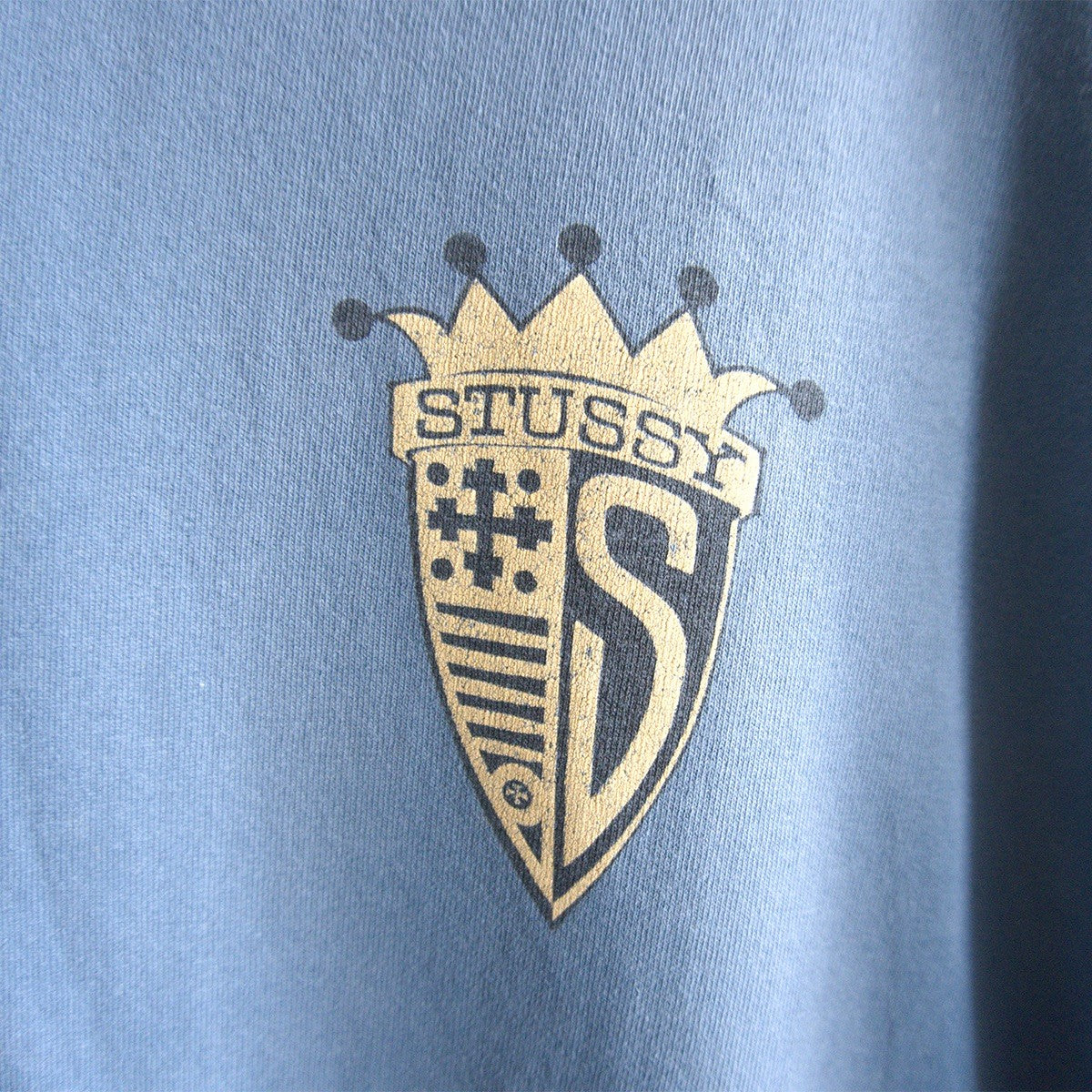 USA 80s Old Stussy Double Sided Print T-Shirt Size M