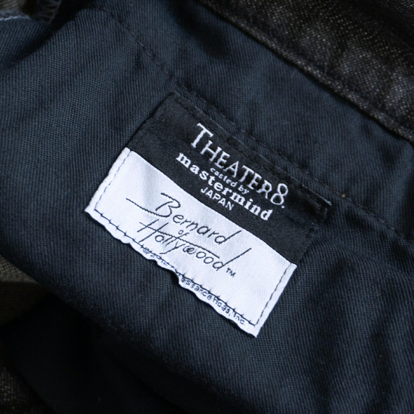mastermind JAPAN x THEATER8 Distressed Denim Shorts Size S