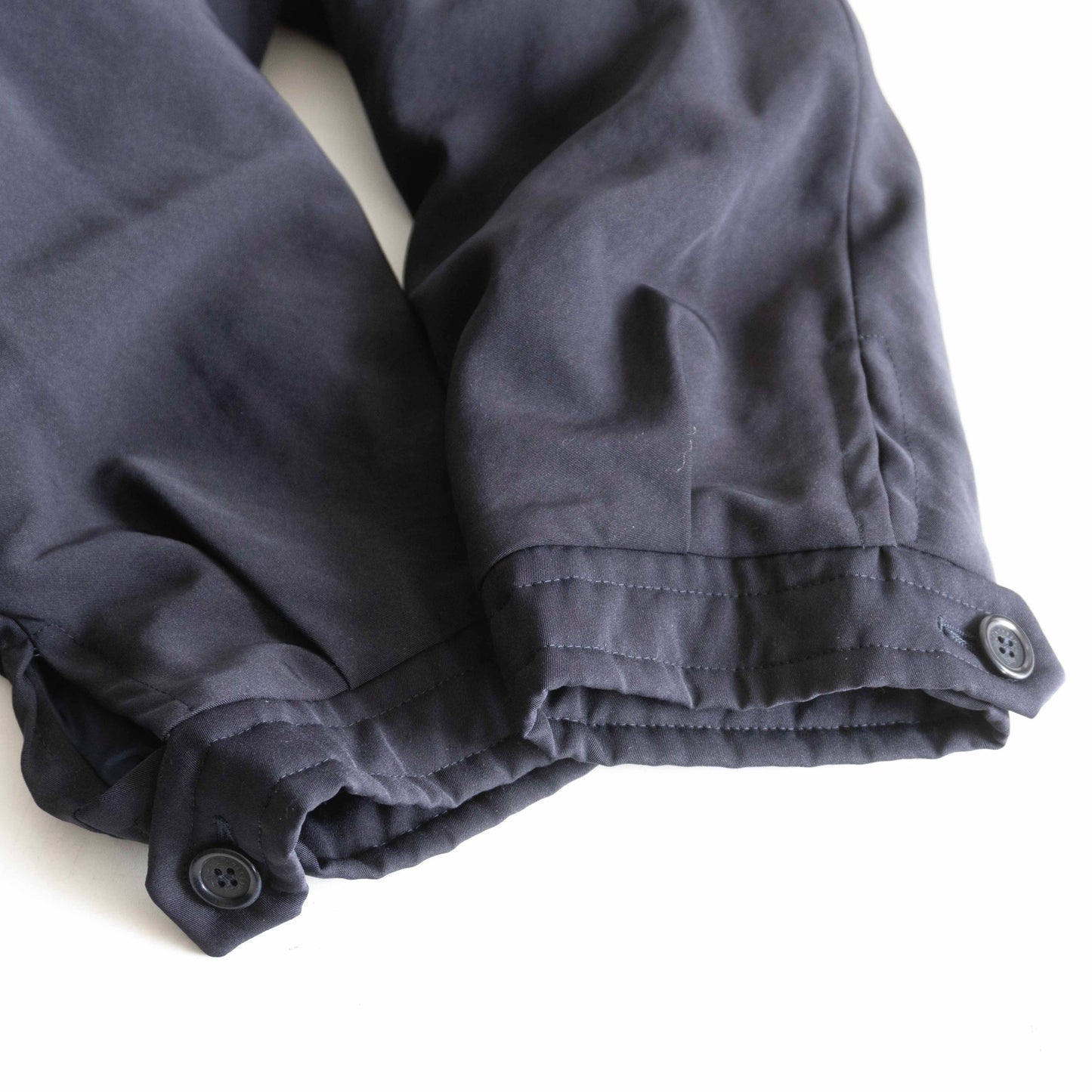 MAX MARA WEEKEND Acrylic Fur Coat Navy Size 42