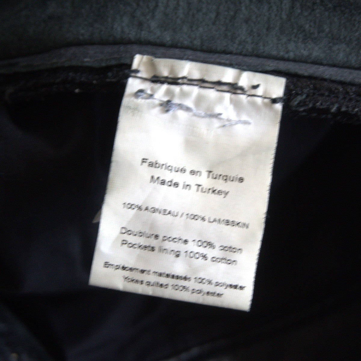 BALMAIN Leather Biker Pants Black Size 29
