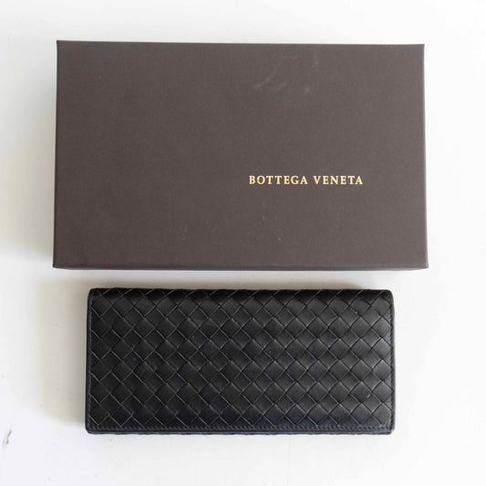 BOTTEGA VENETA Intrecciato Leather Wallet Size ONE SIZE