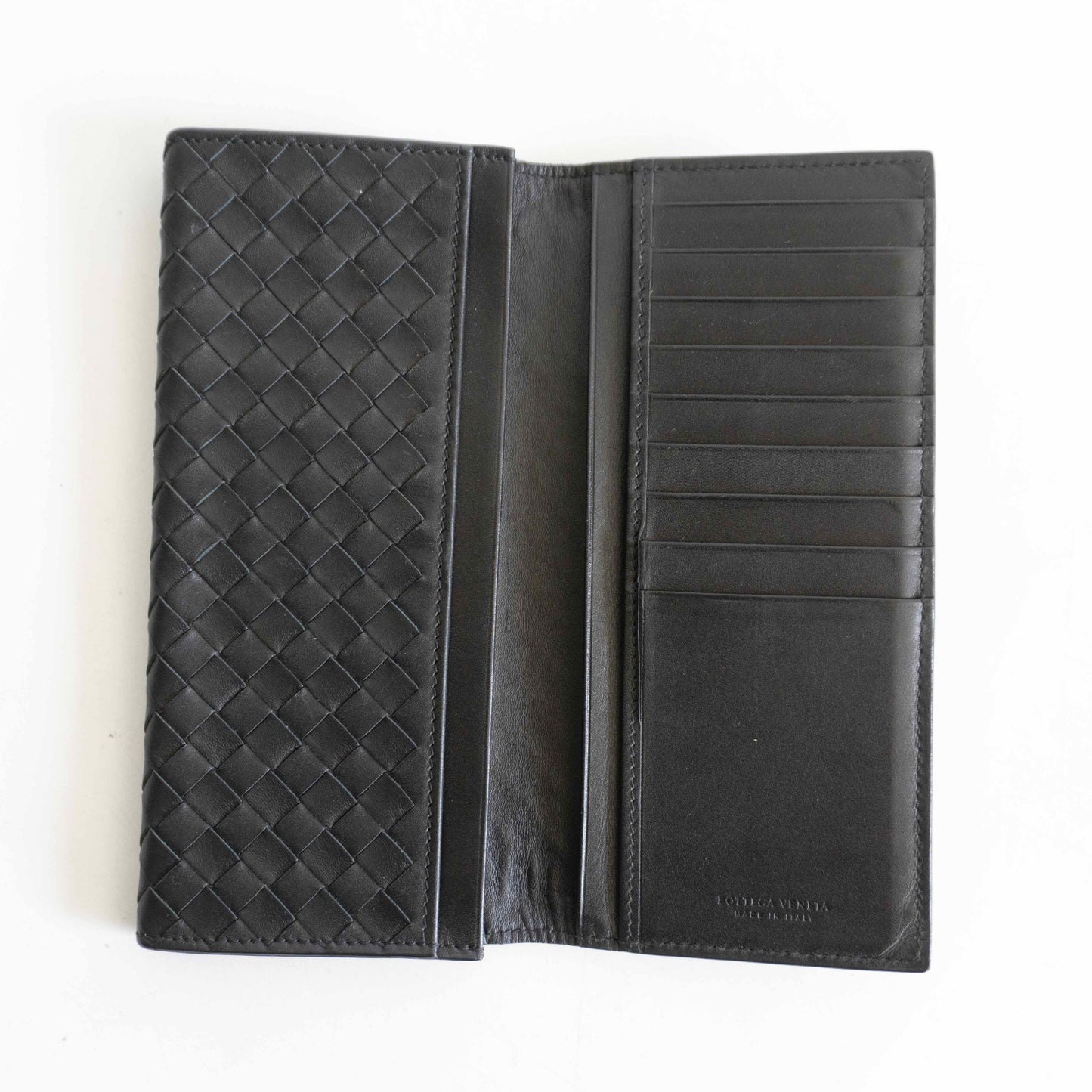 BOTTEGA VENETA Intrecciato Leather Wallet Size ONE SIZE