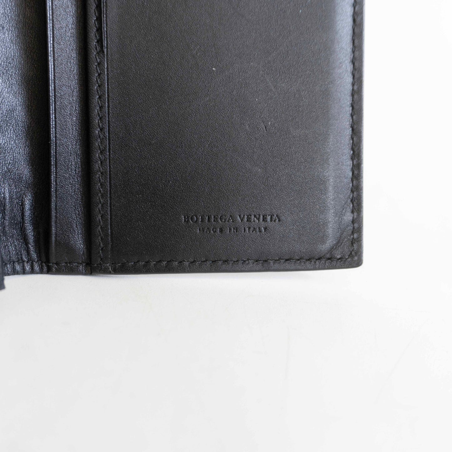 BOTTEGA VENETA Intrecciato Leather Wallet Size ONE SIZE