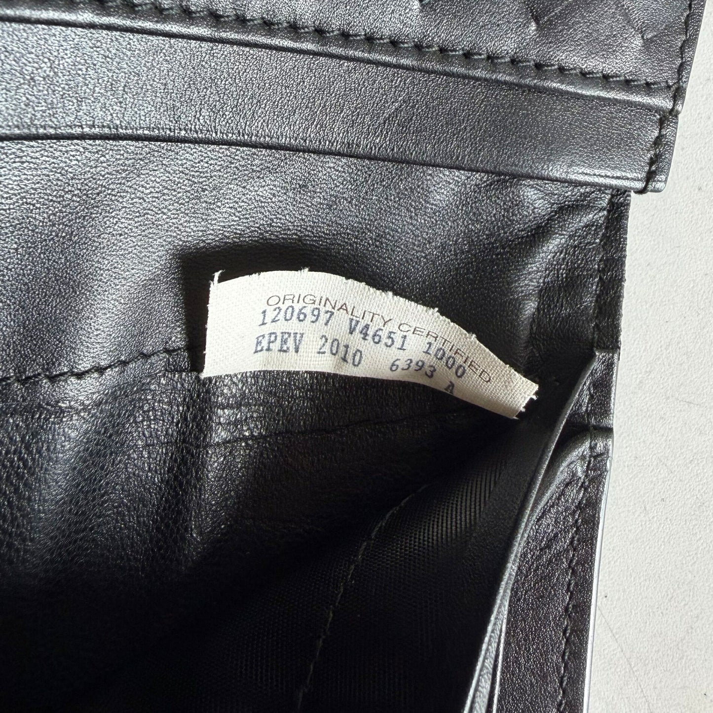 BOTTEGA VENETA Intrecciato Leather Wallet Size ONE SIZE