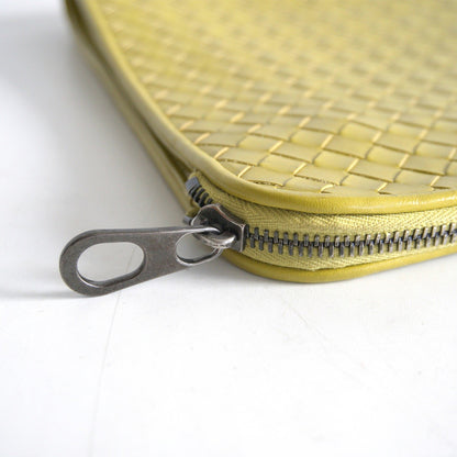 BOTTEGA VENETA Intrecciato Leather Clutch Bag Size ONE SIZE