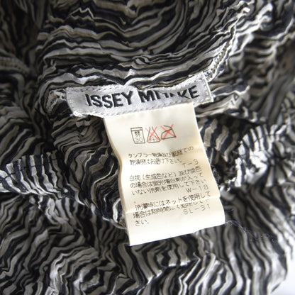 ISSEY MIYAKE Black Wrinkle Pleat Size M