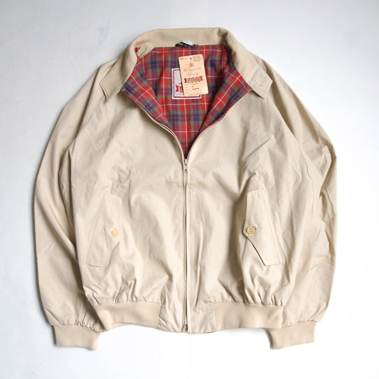 DEADSTOCK 90s BARACUTA G9 Harrington Jacket Natural Size 46