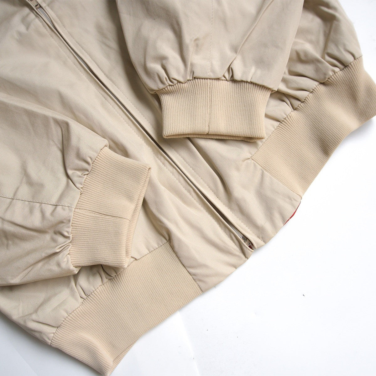 DEADSTOCK 90s BARACUTA G9 Harrington Jacket Natural Size 46