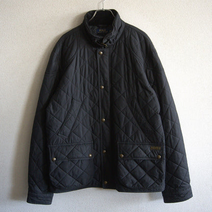 POLO RALPH LAUREN Black Quilted Jacket Size L