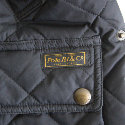 POLO RALPH LAUREN Black Quilted Jacket Size L
