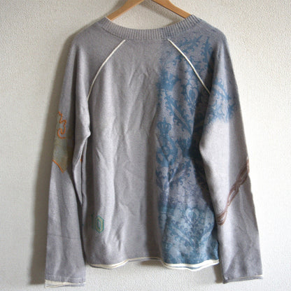 John Galliano FW06 V-Neck Cashmere Sweater Size M