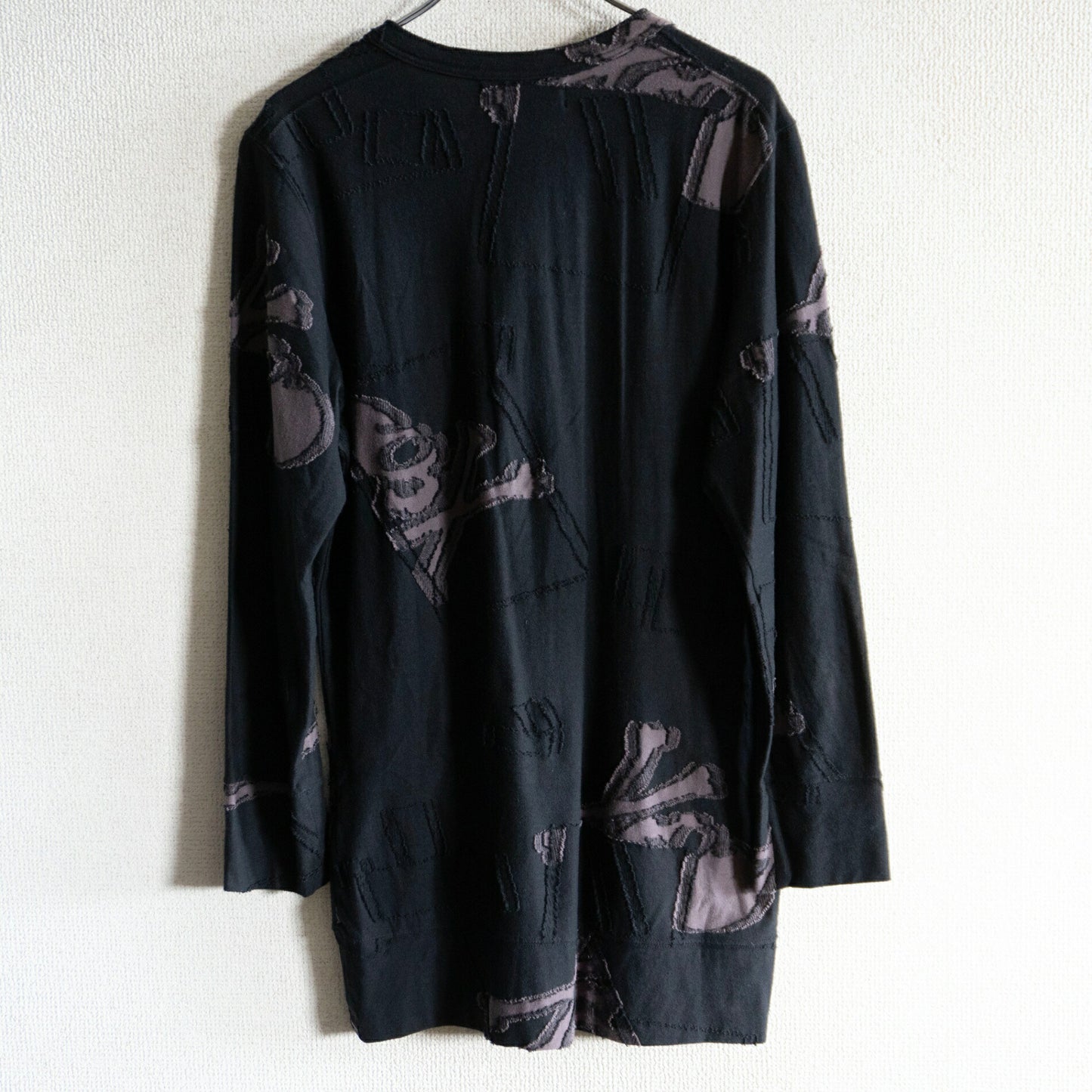 mastermind JAPAN Henley Neck Long Sleeve Top Size M