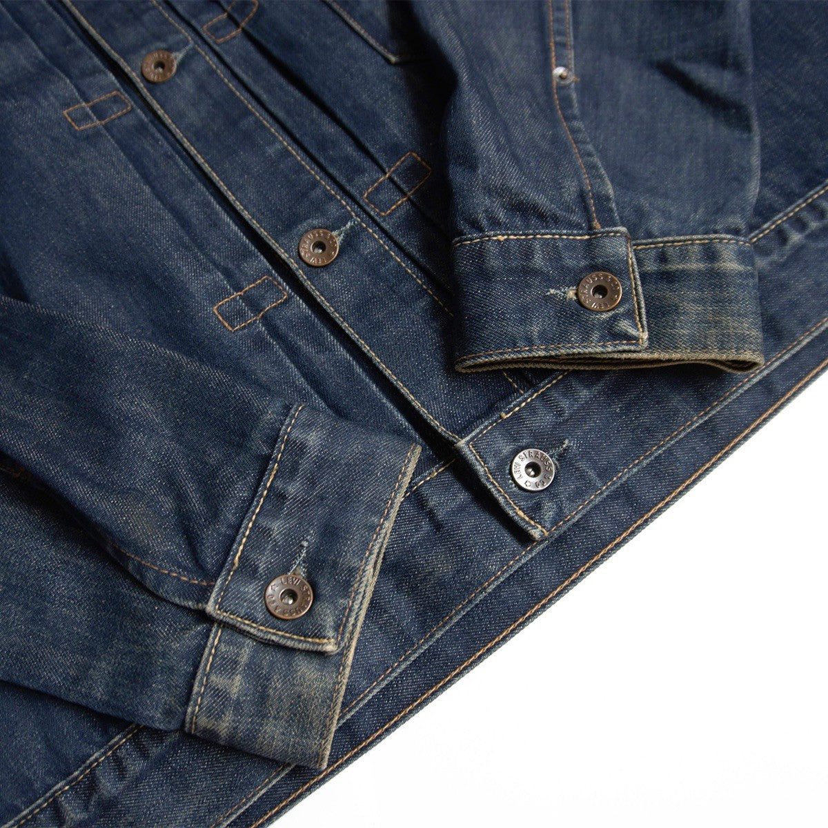 LEVI'S 70501 04 1st Type Denim Jacket Size L