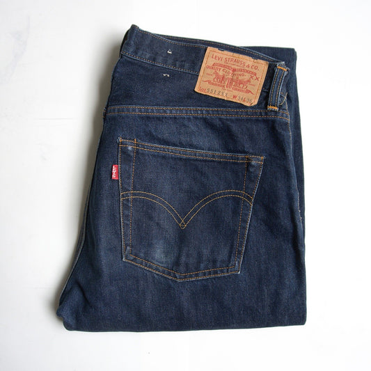 LEVI'S 551ZXX Big E Valencia-Made Denim Jeans Size 34×36