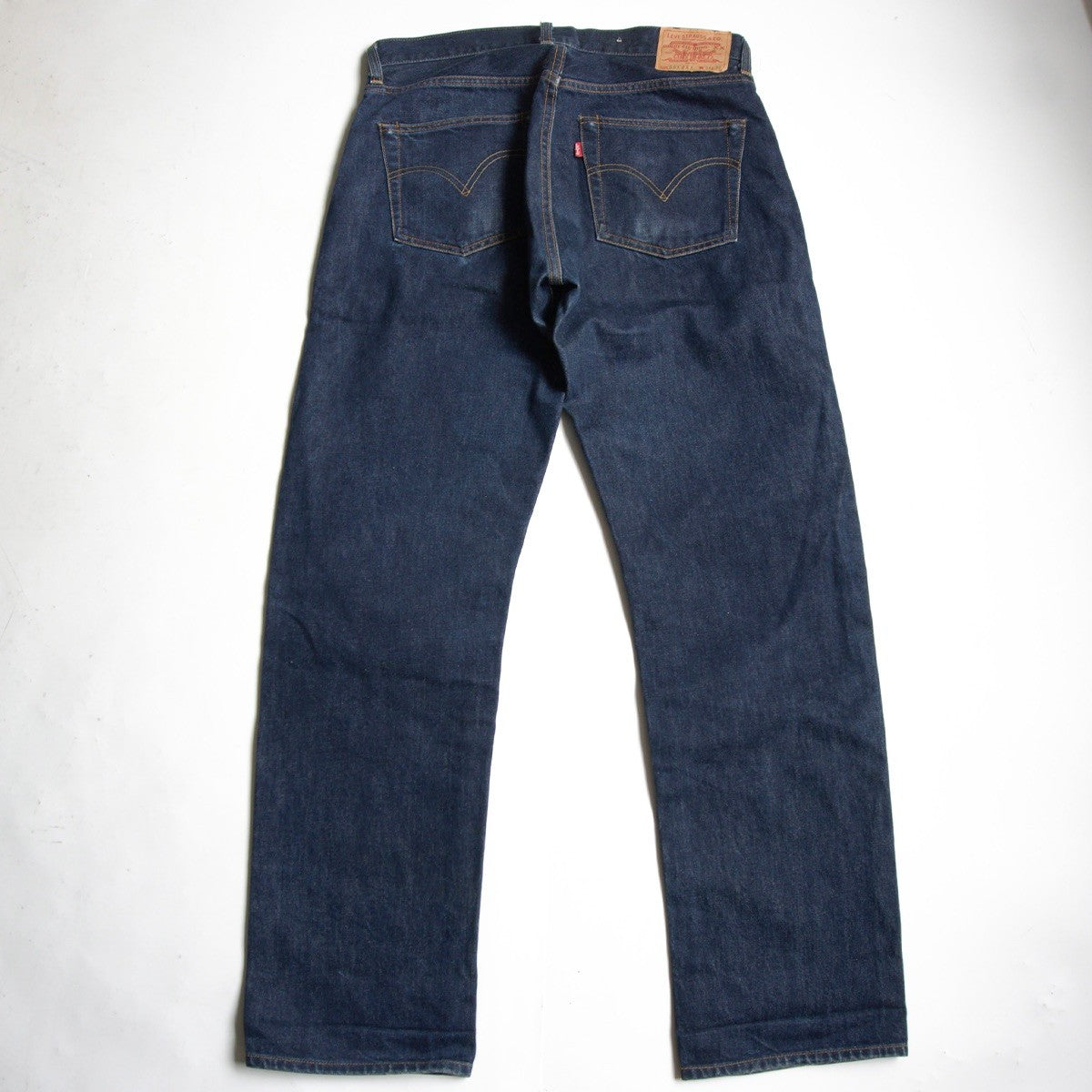 LEVI'S 551ZXX Big E Valencia-Made Denim Jeans Size 34×36
