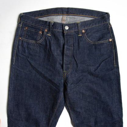 FULLCOUNT 1101 Straight Dark Indigo Denim Size 32