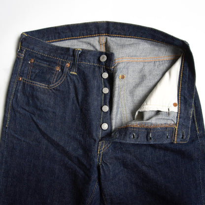 FULLCOUNT 1101 Straight Dark Indigo Denim Size 32