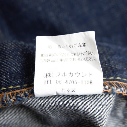 FULLCOUNT 1101 Straight Dark Indigo Denim Size 32