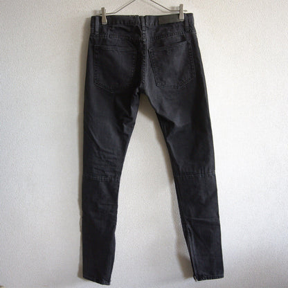 FEAR OF GOD Black Zip Hem Denim Jeans Size 30