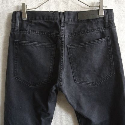 FEAR OF GOD Black Zip Hem Denim Jeans Size 30