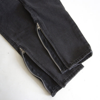 FEAR OF GOD Black Zip Hem Denim Jeans Size 30
