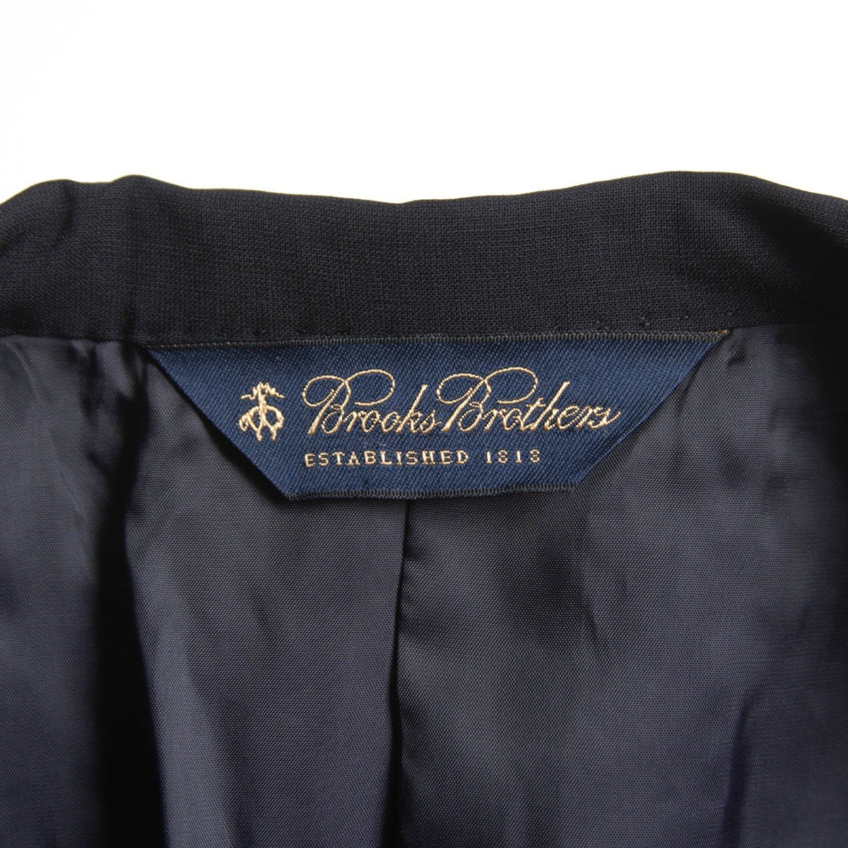 BROOKS BROTHERS Navy Gold Button Blazer