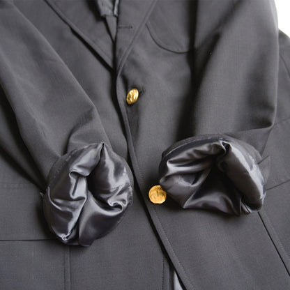BROOKS BROTHERS Navy Gold Button Blazer