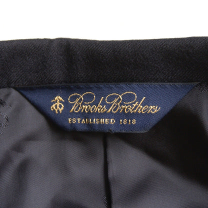 BROOKS BROTHERS Cashmere Navy Gold Button Blazer Size 36SHT
