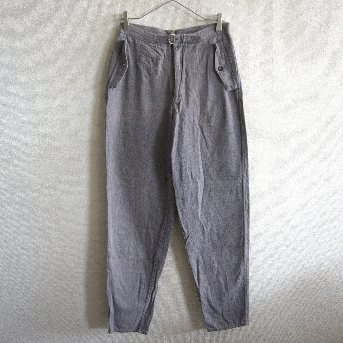 COMME des GARCONS HOMME 80s Belt Design Grey Denim Size M