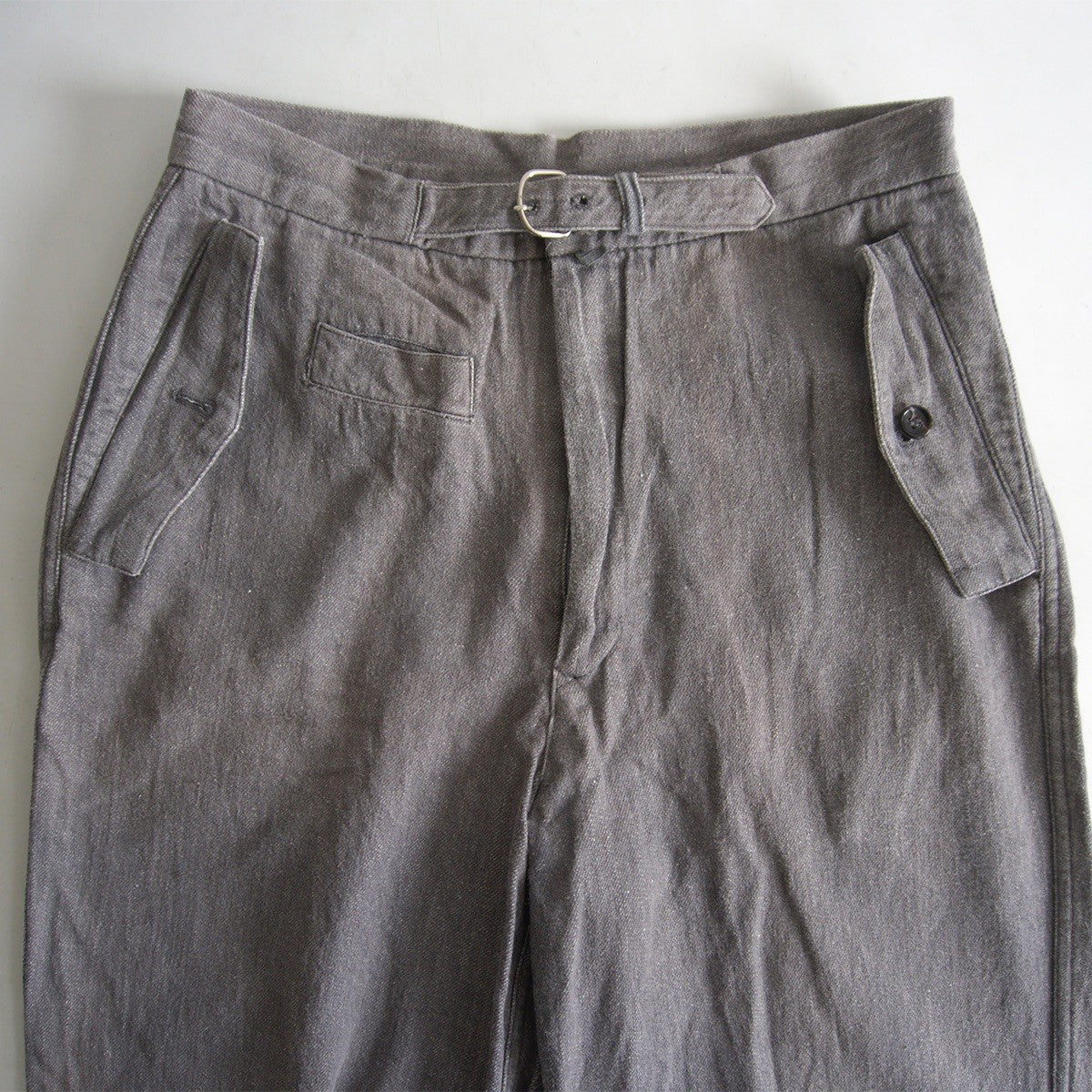 COMME des GARCONS HOMME 80s Belt Design Grey Denim Size M