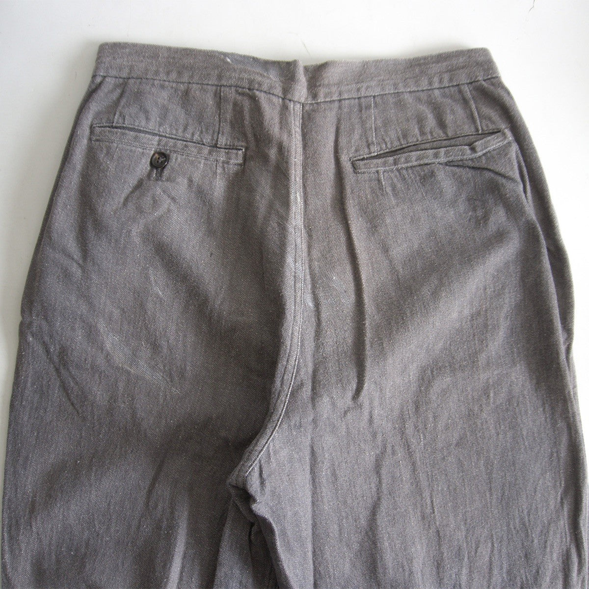 COMME des GARCONS HOMME 80s Belt Design Grey Denim Size M