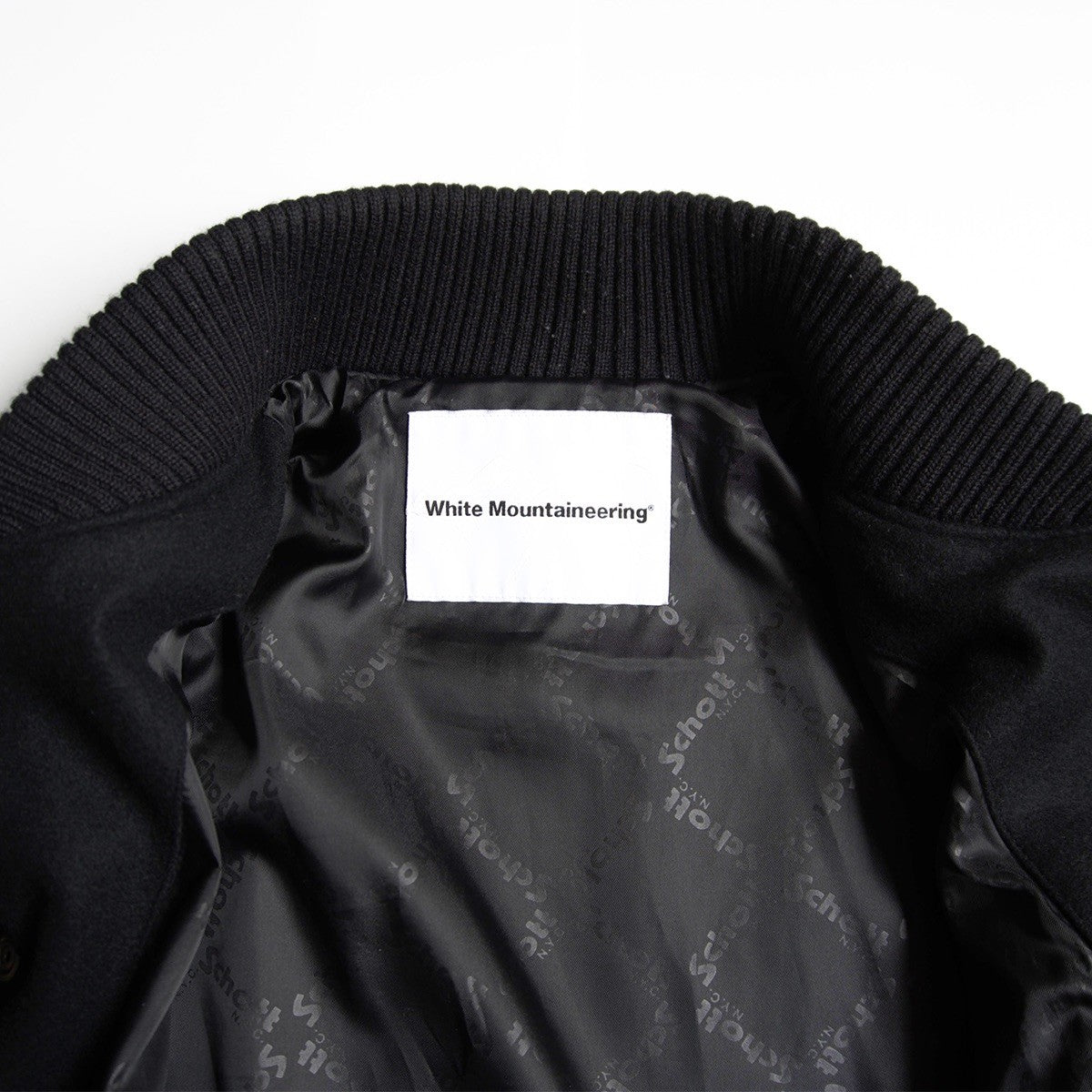 SCHOTT VARSITY JACKET x WM 24AW White Ring Size S