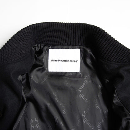 SCHOTT VARSITY JACKET x WM 24AW White Ring Size S