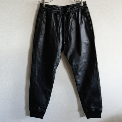 Onward Kashiyama Horsehide Leather Pants Black Size M
